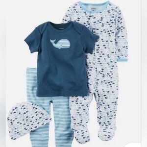 Carter's 3-piece whale little character set